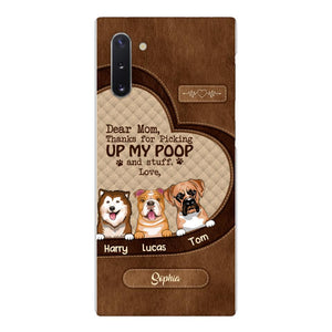 Personalized Dog Mom Lover Phone Case Printed 22MAR-DT03