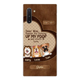 Personalized Dog Mom Lover Phone Case Printed 22MAR-DT03