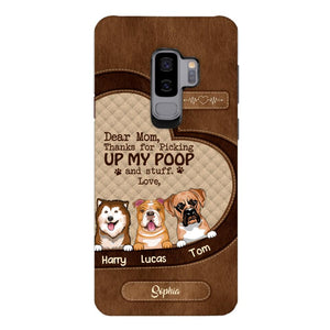 Personalized Dog Mom Lover Phone Case Printed 22MAR-DT03