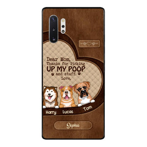 Personalized Dog Mom Lover Phone Case Printed 22MAR-DT03