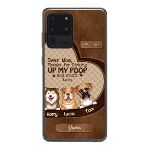 Personalized Dog Mom Lover Phone Case Printed 22MAR-DT03