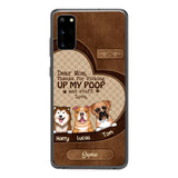 Personalized Dog Mom Lover Phone Case Printed 22MAR-DT03