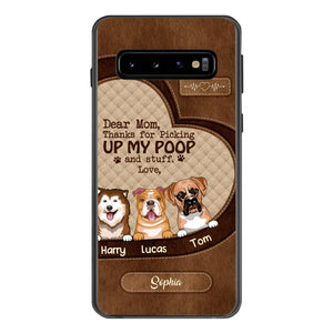 Personalized Dog Mom Lover Phone Case Printed 22MAR-DT03