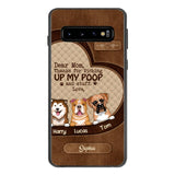 Personalized Dog Mom Lover Phone Case Printed 22MAR-DT03