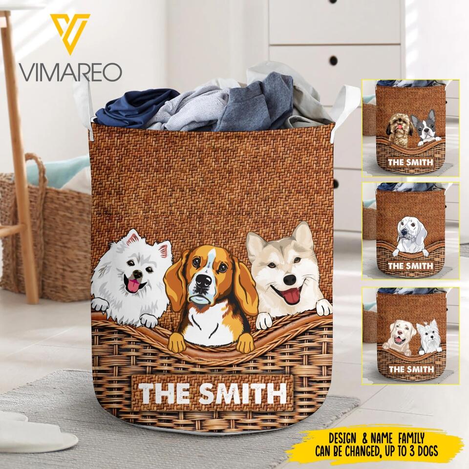 Personalized Dog Baskets Printed 22MAR-MQ03