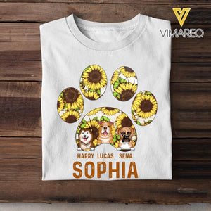 Personalized Dog Mom Tshirt Printed 22MAR-QH07