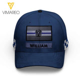 PERSONALIZED AUSTRIAN POLICE PEAKED CAP QTTN0803