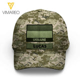Personalized Ukraine Soldier Camo Peaked Cap Printed 22MAR-LN09