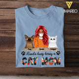 PERSONALIZED KINDA BUSY BEING A CAT MOM TSHIRT QTTQ1003