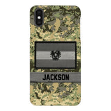 Personalized Austrian Soldier Camo Phone Case Printed 22MAR-MQ11