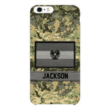 Personalized Austrian Soldier Camo Phone Case Printed 22MAR-MQ11