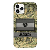 Personalized Austrian Soldier Camo Phone Case Printed 22MAR-MQ11