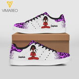 Personalized Yoga Girl Lowtop Shoes Printed DMTN1503