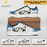 Personalized Camping Girl Lowtop Shoes Printed DMHC1503