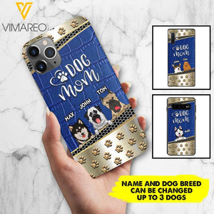 Personalized Dog Lovers Mom Phonecase DMHC1603