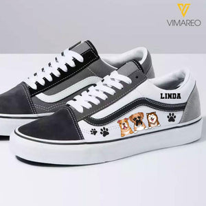 Personalized Dog Lovers Vans Shoes Printed DMVQ1603