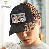 DH Personalized Dog Mom Peaked Cap Printed DT15