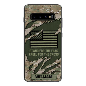 PERSONALIZED U.S VETERAN CAMO PHONECASE QTTN1803