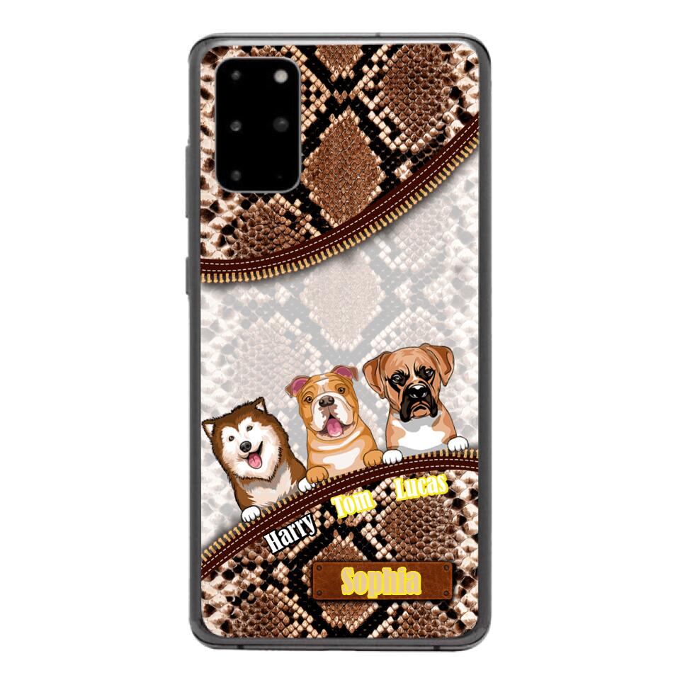 Personalized Dog Lovers Phonecase Printed 22MAR-HQ18