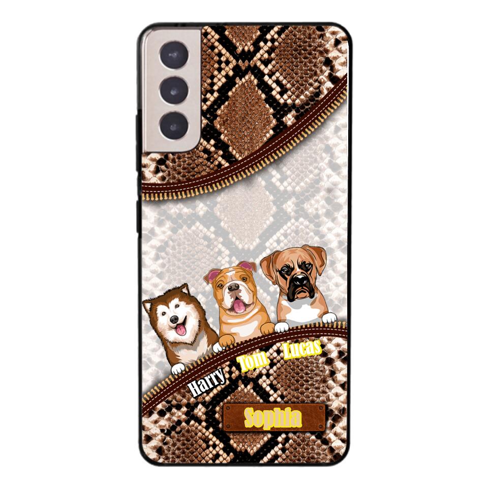 Personalized Dog Lovers Phonecase Printed 22MAR-HQ18
