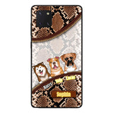 Personalized Dog Lovers Phonecase Printed 22MAR-HQ18