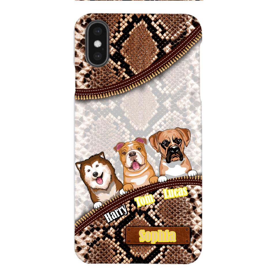 Personalized Dog Lovers Phonecase Printed 22MAR-HQ18