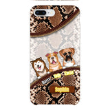 Personalized Dog Lovers Phonecase Printed 22MAR-HQ18