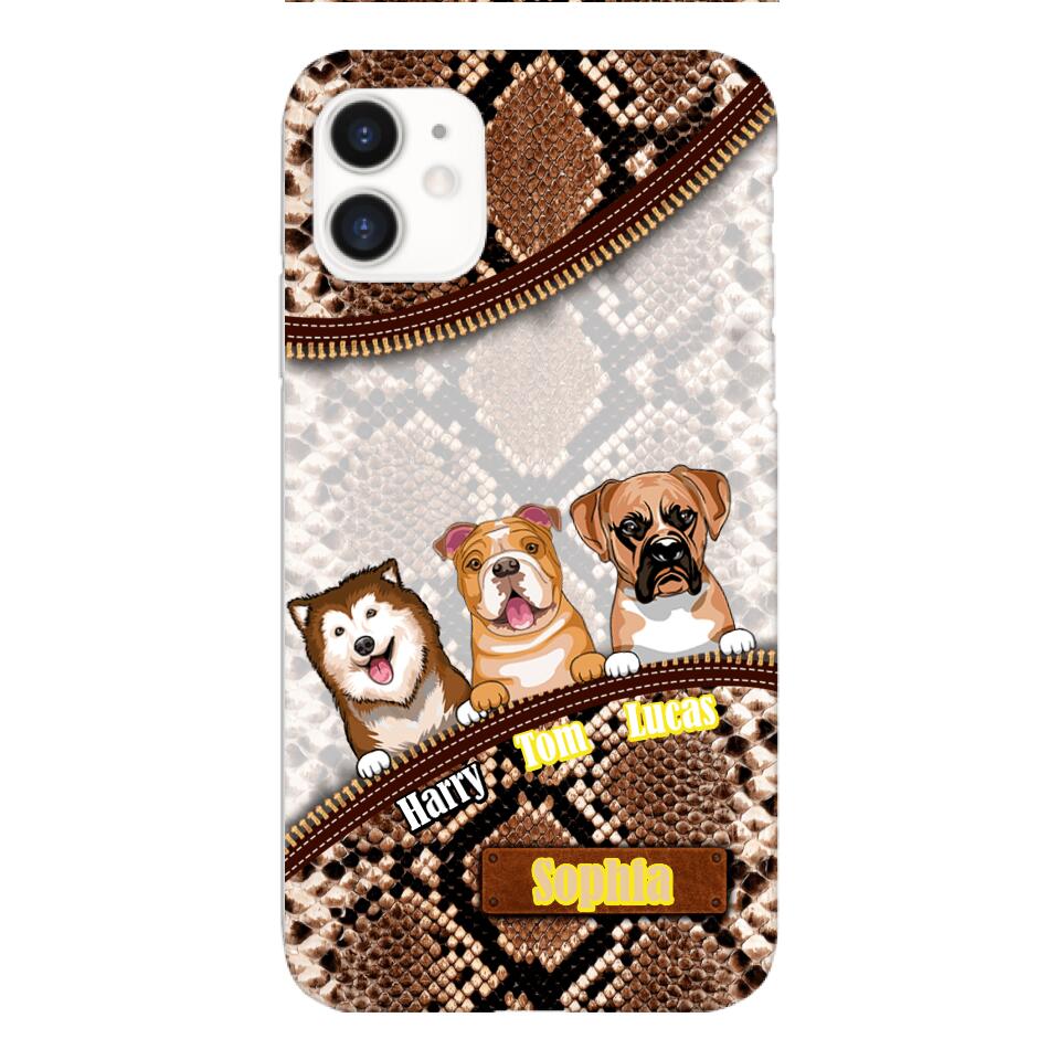 Personalized Dog Lovers Phonecase Printed 22MAR-HQ18