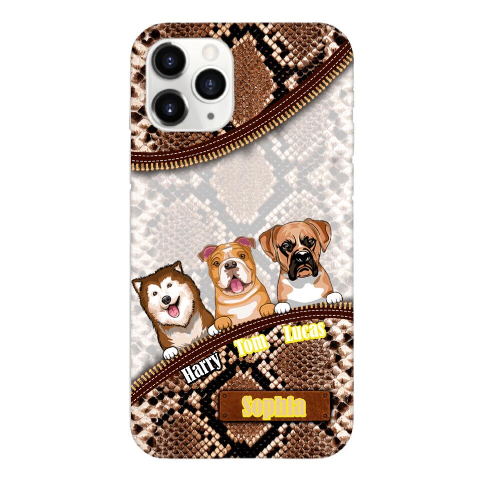 Personalized Dog Lovers Phonecase Printed 22MAR-HQ18