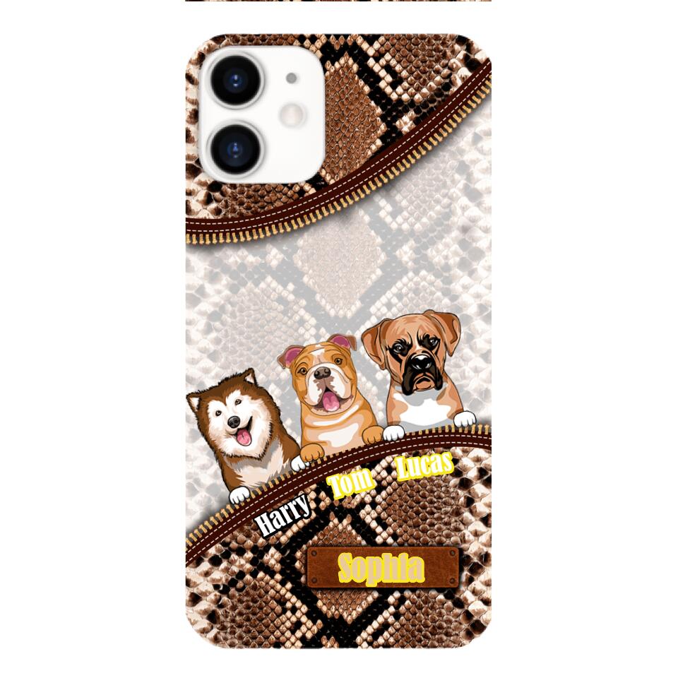 Personalized Dog Lovers Phonecase Printed 22MAR-HQ18