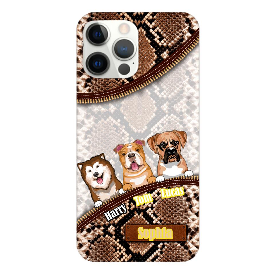 Personalized Dog Lovers Phonecase Printed 22MAR-HQ18