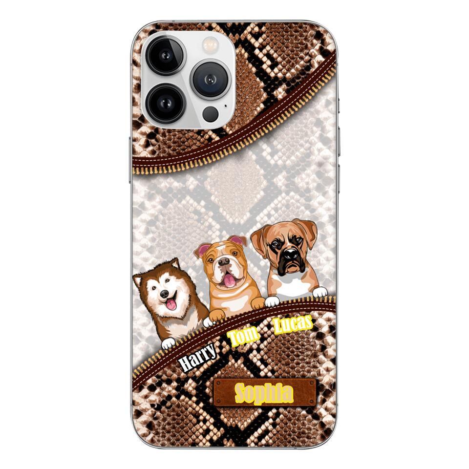 Personalized Dog Lovers Phonecase Printed 22MAR-HQ18