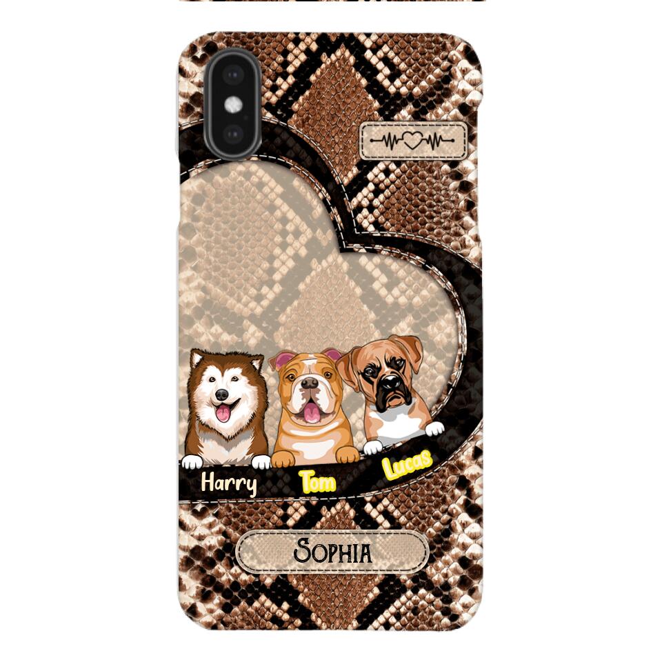 Personalized Dog Lovers Phonecase Printed 22MAR-DT18