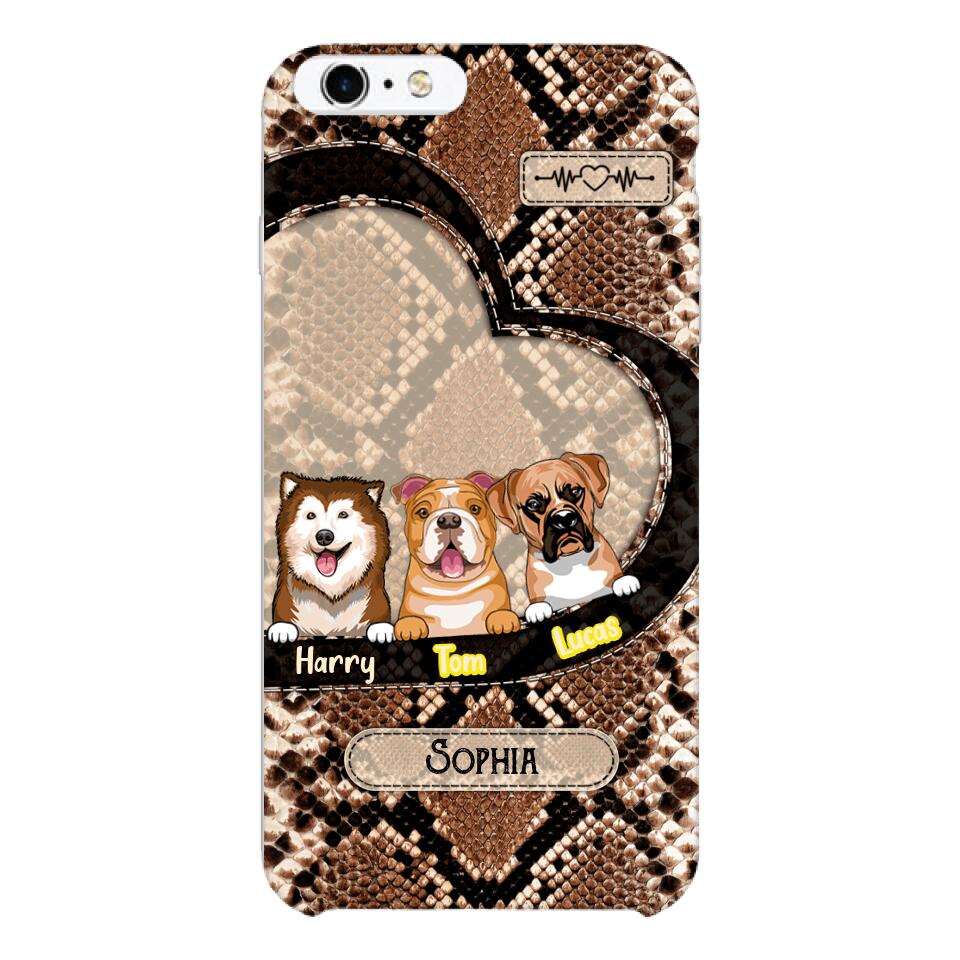Personalized Dog Lovers Phonecase Printed 22MAR-DT18