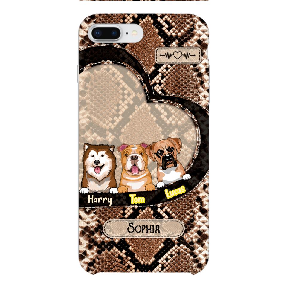 Personalized Dog Lovers Phonecase Printed 22MAR-DT18