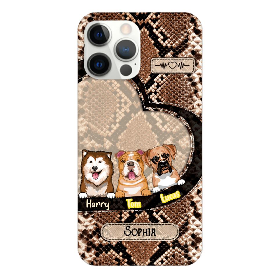 Personalized Dog Lovers Phonecase Printed 22MAR-DT18