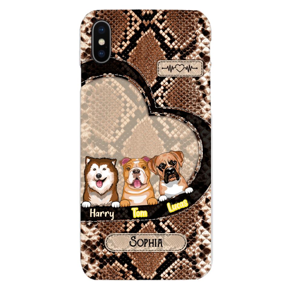 Personalized Dog Lovers Phonecase Printed 22MAR-DT18