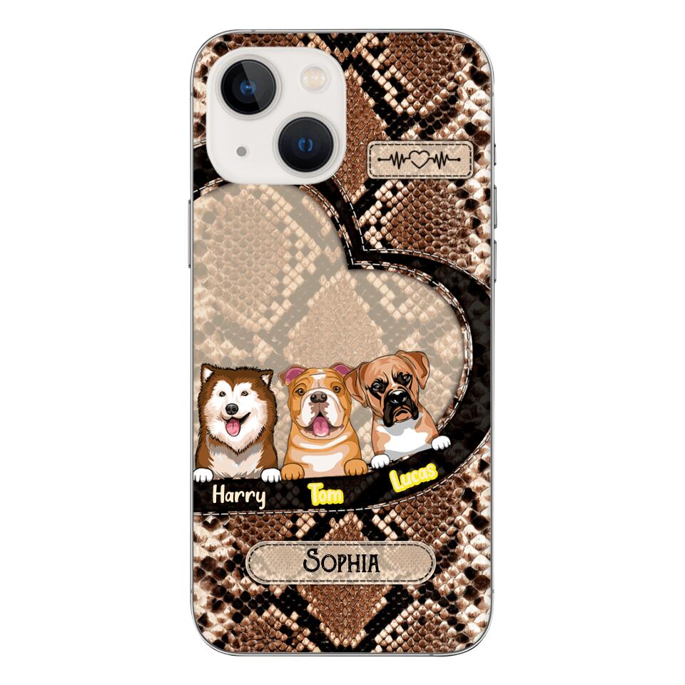Personalized Dog Lovers Phonecase Printed 22MAR-DT18