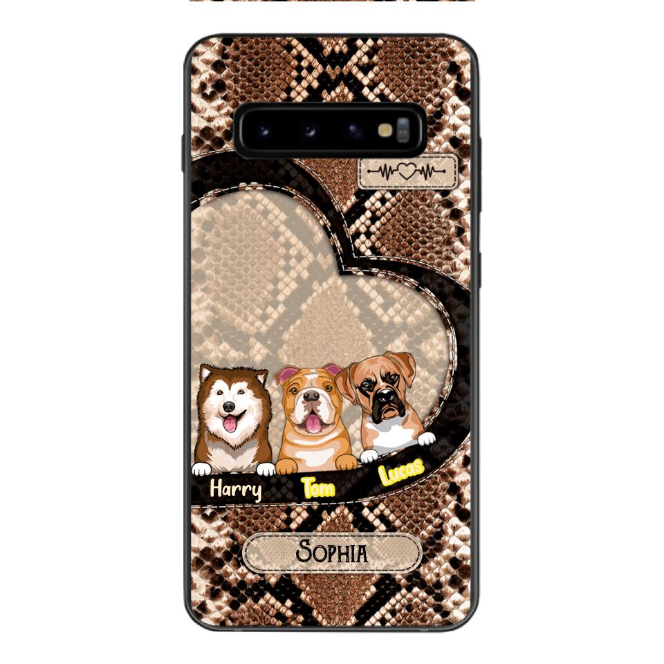 Personalized Dog Lovers Phonecase Printed 22MAR-DT18