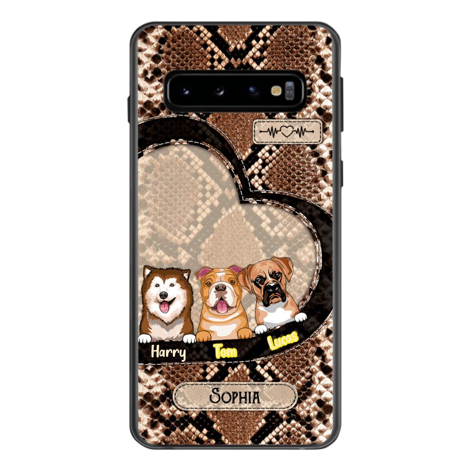 Personalized Dog Lovers Phonecase Printed 22MAR-DT18