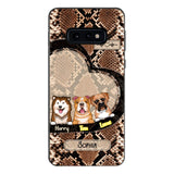 Personalized Dog Lovers Phonecase Printed 22MAR-DT18