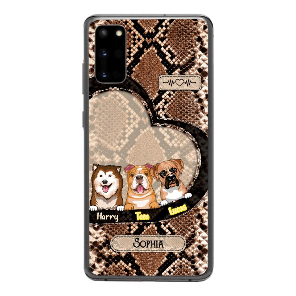 Personalized Dog Lovers Phonecase Printed 22MAR-DT18