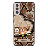 Personalized Dog Lovers Phonecase Printed 22MAR-DT18