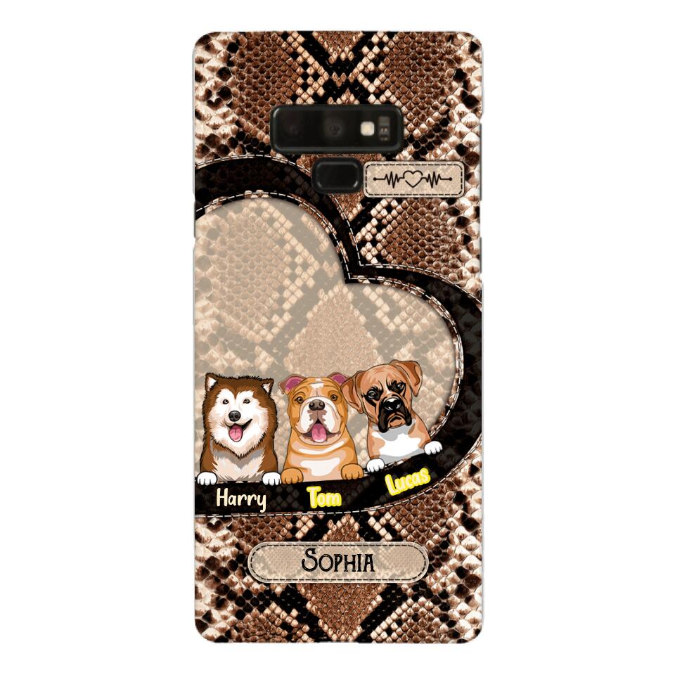 Personalized Dog Lovers Phonecase Printed 22MAR-DT18