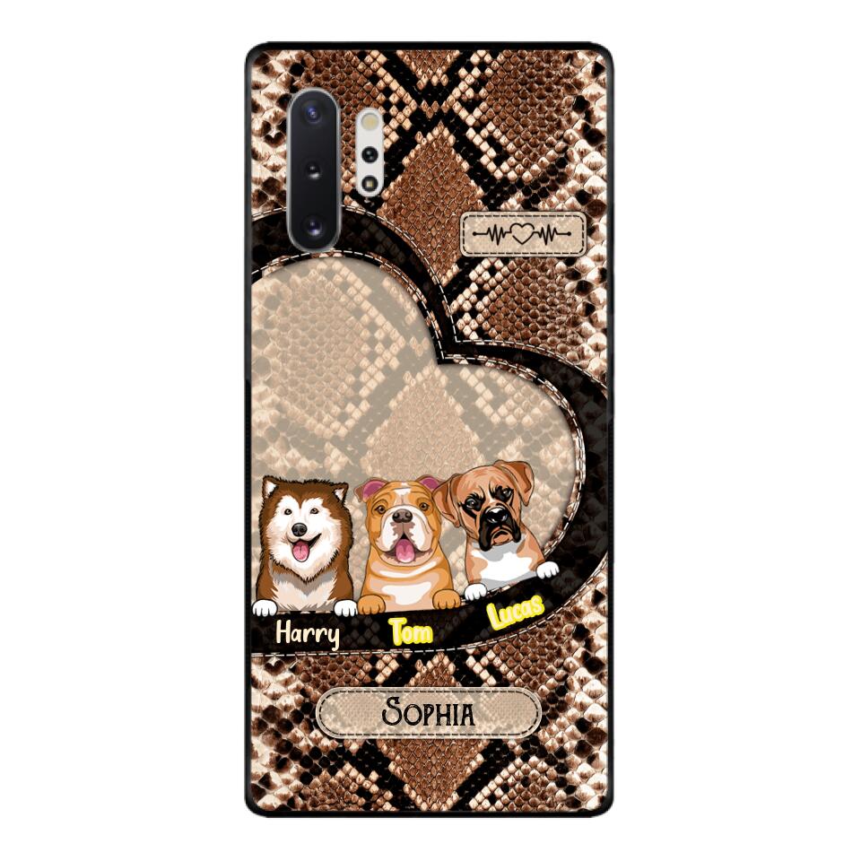 Personalized Dog Lovers Phonecase Printed 22MAR-DT18