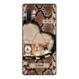 Personalized Dog Lovers Phonecase Printed 22MAR-DT18