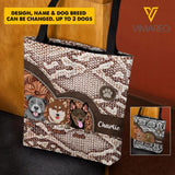 PERSONALIZED DOG TOTE BAG 22MAR-HC18