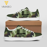 Personalized Irish Soldier Leather Shoes 22MAR-LN18