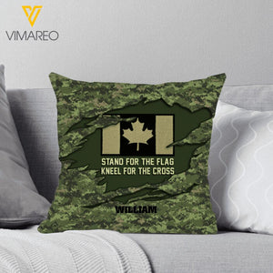 PERSONALIZED CANADIAN VETERAN CAMO PILLOW QTTQ1903