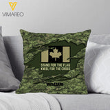 PERSONALIZED CANADIAN VETERAN CAMO PILLOW QTTQ1903